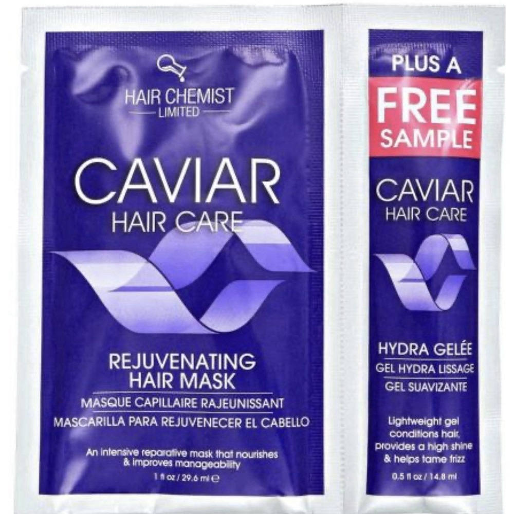 10pk Caviar Rejuvenating Hair Mask 1oz w/Free Gelee